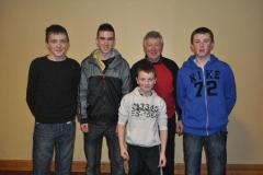 35-1st-placed-team-in-Annual-bord-Na-Nog-table-quiz-Jan-2012