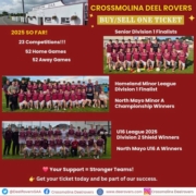 Less Than 3 Weeks to Go — Support Crossmolina Deel Rovers & Win Big!