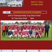 U14s Face Aghamore GAA in Home Semi-Final Showdown Tonight at 7pm