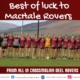 Best of Luck McHale Rovers