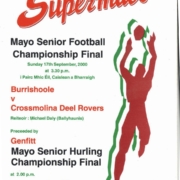 Crossmolina Deelrovers Senior Jubilee team of 2000