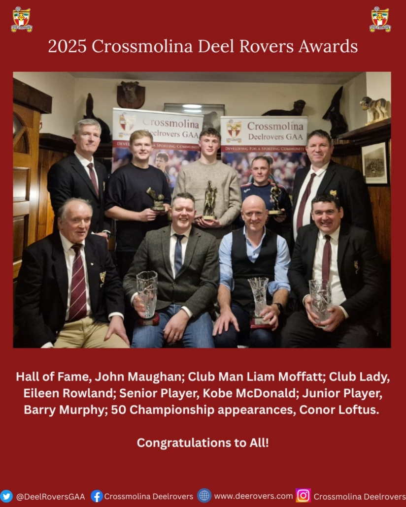 2025 Crossmolina Deel Rovers Awards