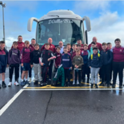 U12 Crossmolina Deel Rovers outside Knock airport